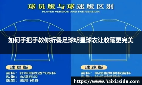 如何手把手教你折叠足球明星球衣让收藏更完美